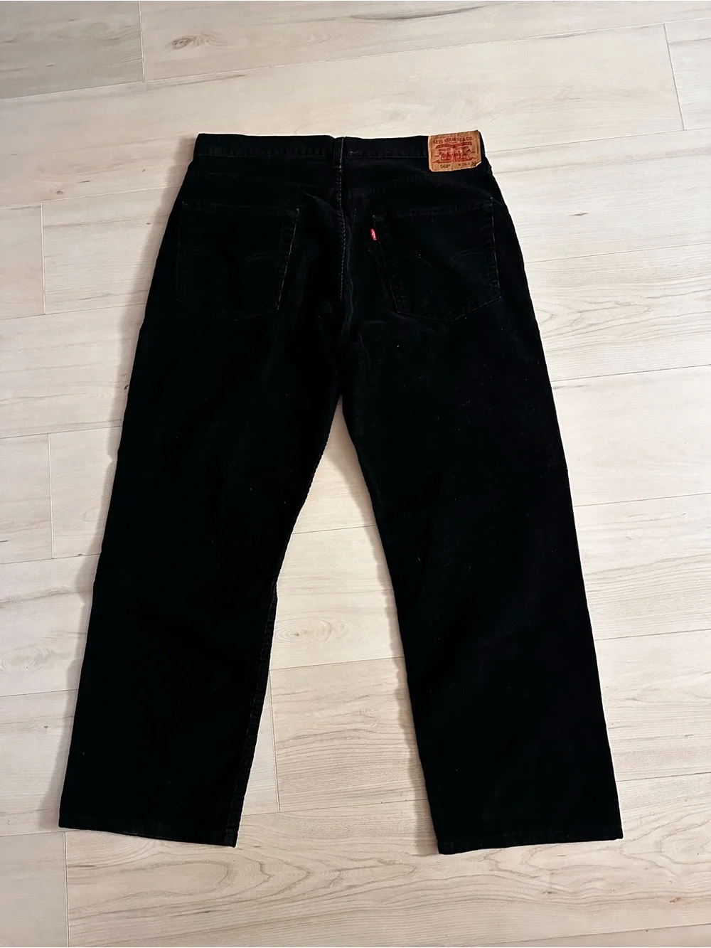 Levi's 569 Straight Men’s Black Jeans Size 36x30 0116